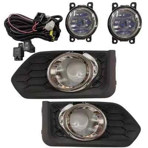 Fog Lamp set for Honda City Type 8 (2017-2019) Right & Left Sides (Complete Kit - Picture 1 of 3