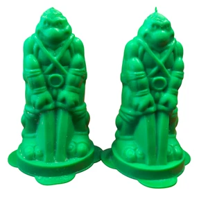 Vintage Teenage Mutant Ninja Turtles TMNT Lot of 2 Popsicle Molds - Picture 1 of 3
