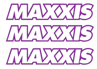 MAXXIS    LOSI  DIE-CUT  Decal  Sticker   (   3  PCS   )    Offroad RC  NEW - Image 1 of 2