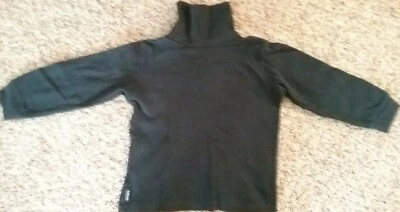 Carter's Boys Black Turtleneck, Long Sleeved Shirt, Size 4 - Winter Warm Outside - Image 1 of 3