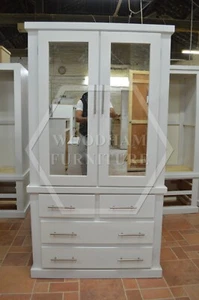 HANDMADE AYLESBURY 2+2 DRAWER WARDROBE, MANY COLOURS AVAILABLE (NOT FLATPACKED - Picture 1 of 12