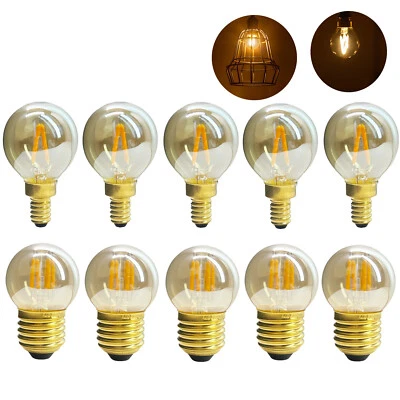 5X E12 E14 E27 E26 Vintage Retro COB Filament LED Globe Light Bulbs 2200K Lamp - Image 1 of 4