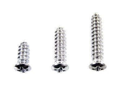 AMC Interior Trim Screws- #10 x 1/2" to 1" Long- #6 Oval Head- 75pcs (25ea) #346 - Image 1 of 4