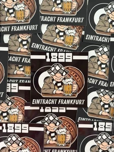 100 x Eintracht Frankfurt SGE Fan Aufkleber Sticker - Bild 1 von 2