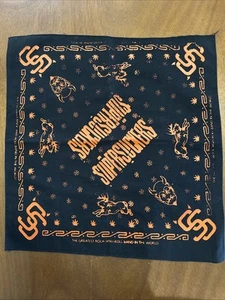 "Supersuckers Bandana Greatest Rocknroll Band impresa a mano 18""x18""" - Imagen 1 de 12