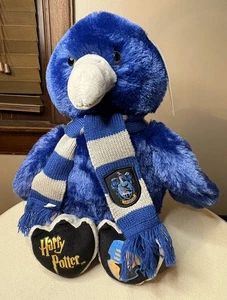 NWT NEW Build-A-Bear Harry Potter Ravenclaw Blue Raven w Scarf 16" plush - Picture 1 of 8
