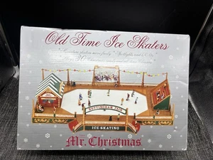 Mr. Christmas Nottingham Fair Old Time Eislaufbahn Neu! - Bild 1 von 13