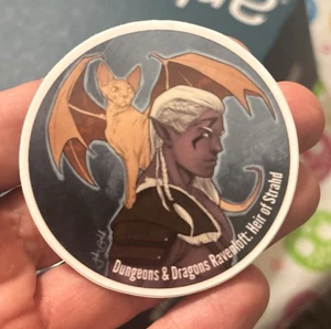 DUNGEONS & DRAGONS Ravenloft HEIR OF STRAHD NYCC 2025 Exclusive PROMO Sticker - Picture 1 of 2