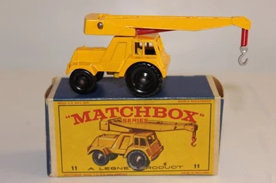 Grúa Jumbo Matchbox 11c 1965-69 en caja Foto 1 de 4