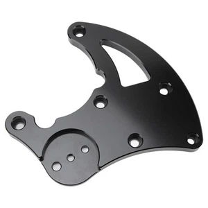 `Black High Mount AC Bracket High Stability AC Compressor Bracket Kit For LS LS1 - Picture 1 of 12