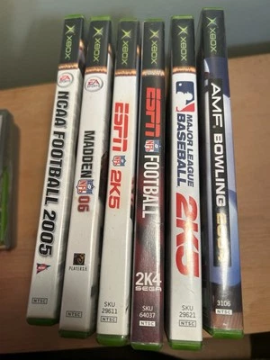 Lot Of 6 Xbox Sports games 2004-2006,  - Image 1 of 4