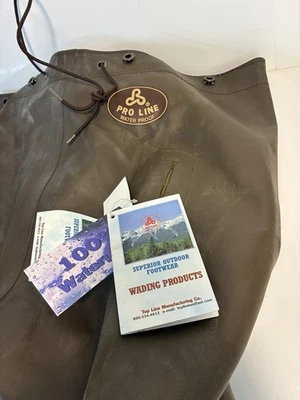 New Pro Line Stream Series Men's 8 Women’s 10 Waders Fishing Waterproof - Image 1 of 4
