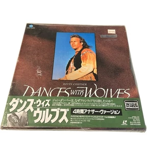 Dances With Wolves Japanese Import Laserdisc Rare Towa Video Extended PILF-7273 - Picture 1 of 5