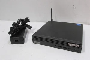 Lenovo Thinkcentre M70q Gen 3 i5-12400T 1.8GHz 32GB 256GB NVME 500GB HDD W11 Pro - Picture 1 of 12