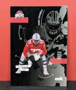 2025 ONIT Tegra Tshabola Silhouette Base Ohio State Buckeyes SIL-20 OSU NM - Picture 1 of 2