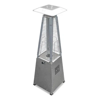 AZ Patio Heaters Hlds032-gttss Portable Table Top Stainless Steel Glass Tube Foto 1 de 3