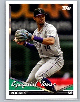 Ezequiel Tovar 2024 Topps Archives #225 Colorado Rockies - Image 1 of 2