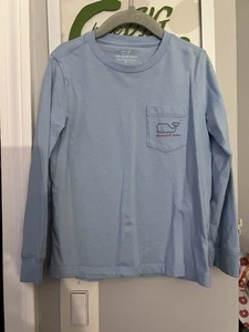 Vineyard Vines Boy’s Long Sleeve T-Shirt with Logo Pocket; Size 5 - Picture 1 of 5