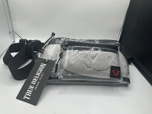 TRUE RELIGION JEANS FESTIVAL CLEAR FANNY PACK Bag Belt NEW $50 - Picture 1 of 4