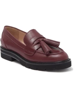 Stuart Weitzman Adrina Leather Tasseled Loafer Size 6 NEW IN BOX - Picture 1 of 1