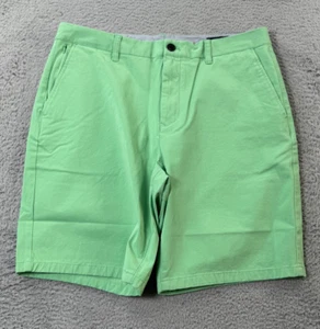 Bonobos Mens The Chino Shorts Green Size 35 Athletic 9in" Casual Colorful - Picture 1 of 12