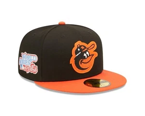 Baltimore Orioles New Era World Series Letterman 59FIFTY Fitted Hat - Picture 1 of 7