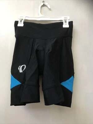 Nuevo con etiquetas Pantalones Cortos de Ciclismo Pearl iZUMi W Select Pursuit Tri Negro Azul para Mujer Talla S Foto 1 de 3