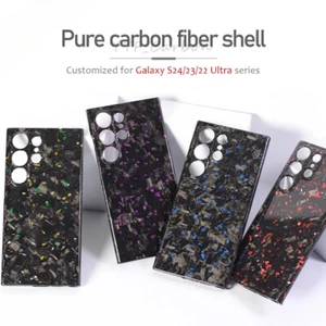 Geschmiedete Kohlefaser Hülle für Samsung Galaxy S23/S24 Ultra Lightwwight Dünn Cover - Bild 1 von 17