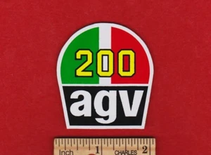 AGV 200 STICKER Decal Vintage Motorcycle Helmet Formula 750 Yamaha TZ750 MotoGP - Picture 1 of 1