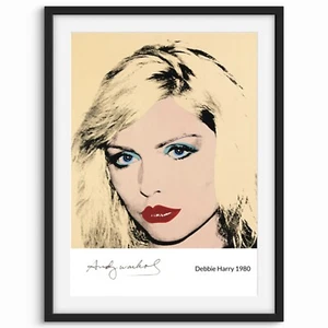 Andy Warhol - Debbie Harry 1980 Signed Print, Size A3. - Picture 1 of 5