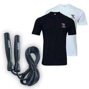 2er Pack T-Shirts kaufen + gratis Springseil erhalten | Gym Workout Fitness Training Deal - Bild 1 von 10