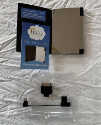 Halo Charge It 3000 钱包 移动电源 全新 黑色 — 第 1/4 张图片