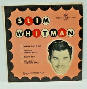 SLIM WHITMAN same Imperial IMP 134 DANNY BOY - Foto 1 di 5