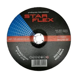 Profi-Fächerscheibe ∅ 230mm Korn 60 für Metall Stahl Edelstahl 1 Stück T27 - Bild 1 von 4