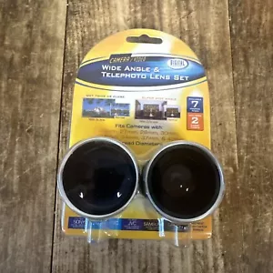 25mm 27mm 28mm 30mm 37mm Tele & Wide angle Camcorder Lens Kit 1337R - Picture 1 of 3