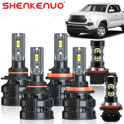 Faro LED alto/bajo blanco 6000K para Toyota Venza 2009-2016 + bombillas antiniebla Foto 1 de 4