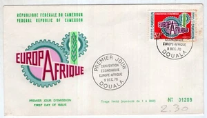 CAMEROON, EUROPA - AFRICA, 1970, FDC - Picture 1 of 1