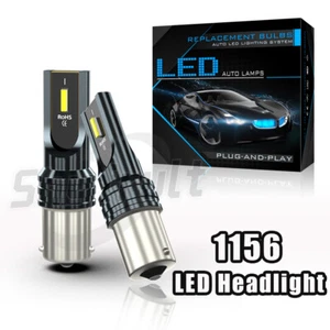 Front & Rear LED light bulbs for a Deere 425 445 455 headlights AD2062R AM35424 - Picture 1 of 11