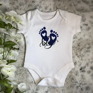 IT'S A BOY Pregnancy Announcement Gender Reveal New Born Gift Baby Grow - Picture 1 of 7