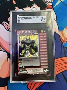 SGC GRADING2001 Score Dragon Ball Z Cell Saga #137 Cell, The Destroyer Rare Foil - Bild 1 von 3