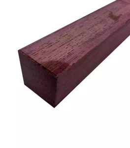 Purpleheart Turning Wood Blank 1-1/2x 1-1/2x 36 Square Wood- Free US Shipping - Picture 1 of 4