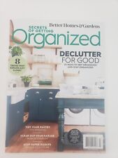 Better Homes & Gardens Secrets of Getting Organized September 2022 Magazine 