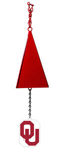 New ListingSwen Products Oklahoma Sooners Metal Bell Wind Chime
