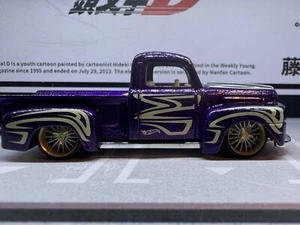 2021 Hot Wheels Purple 49 Ford F1 Pickup Truck Loose 3D Wheel Swap - Picture 1 of 19
