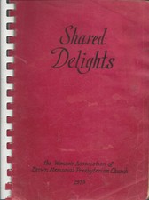 * Baltimore Md 1979 Marrom Memorial Igreja Presbiteriana Cook Book * partilhada Delícias