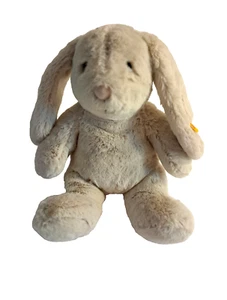 Steiff Hoppie Rabbit Plush Stuffed Animal Easter Bunny Button Ear Tag 080487 - Picture 1 of 18