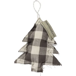 Buffalo Check Fabric Tree Ornament - Picture 1 of 1