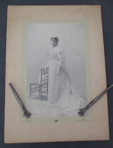 Antique Bride Wedding Photo by Notman Photographic Company, Boston, MA - Picture 1 of 3