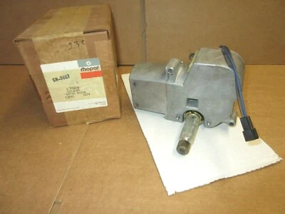 Mopar 5211024 liftgate wiper motor 1979, 1980, 1981 Dodge Omni, Ply Horizon NOS  - Image 1 of 4
