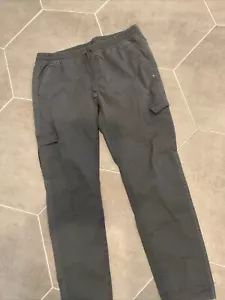 Prana Men’s Gray Cotton Cargo Pants Xl IMMACULATE! - Picture 1 of 8